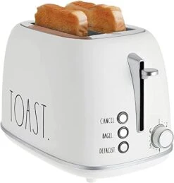 Tro Rounded Bread Toaster, 2 Slice Stainless Steel Toaster With Removable Crumb Tray, Wide Slot With 6 Browning Levels, Bagel, Defrost And Cancel Options (Black) -Wilton Shop 41heWWXE3rL. AC
