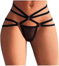 F_Gotal Clearance Sexy Underwear For Women Flower Lace Strappy Mesh Panties G-String Thongs Knickers Briefs -Wilton Shop 41hg1rhKewL. AC