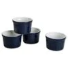 Set Of 4-12 Oz. Porcelain Ramekins Bowls 12 Ounce (Blue) -Wilton Shop 41hjE8gpy6L