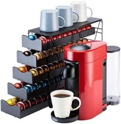 Flagship For Nespresso Pod Holder Drawer Large Mullti Tier Coffee Pod Holder Vertuo (4 Tier (80Pods)) 16 Flagship For Nespresso Pod Holder Drawer Large Mullti Tier Coffee Pod Holder Vertuo (4 Tier (80Pods)) -Wilton Shop 41hjb05O1sL. AC