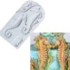 4-Hole Sizes Cute Seahorses Shapes DIY 3D Silicone Mold Making Ice Blocks Candy Fondant Chocolates Soaps Cakes Mousse Jelly Candles Decorating -Wilton Shop 41hmXZ8qYbL