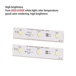 2Pcs Freezer Led Light Strip Bar Electronic Components Dc12V Freezer Cooler Fridge Refrigerator Led Light Strip Bar For Sw Bx02B Dc 12V -Wilton Shop 41hsTG0SbwL