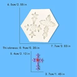 Fondant Mould DIY Chocolate Baking Cross Sugar Flipping Mold Cake Decoration Cross Silicone Mold Set Of Six 11 Fondant Mould DIY Chocolate Baking Cross Sugar Flipping Mold Cake Decoration Cross Silicone Mold Set Of Six -Wilton Shop 41hz3sXXszL
