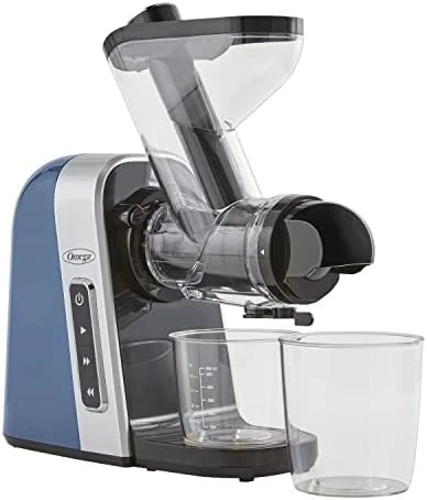 Omega MM400GY Cold Press Juicer Machine, Vegetable And Fruit Juice Extractor, Triple-Stage Slow Masticating Juicer, 200 W, Gray 10 Omega MM400GY Cold Press Juicer Machine, Vegetable And Fruit Juice Extractor, Triple-Stage Slow Masticating Juicer, 200 W, Gray - Image 8