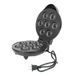 7 Holes Mini Donut Maker Machine, Electric Donut Maker With Double Sided Heating, A Pfoa Free, Commercial Donut Machine For Breakfast Snacks Desserts(1000W) (Black) 14 7 Holes Mini Donut Maker Machine, Electric Donut Maker With Double Sided Heating, A Pfoa Free, Commercial Donut Machine For Breakfast Snacks Desserts(1000W) (Black) -Wilton Shop 41i8DhUj5PL 1