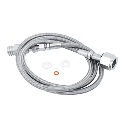 Adapter Hose Kit, CO2 1.5m 60in Soda Water External Hose Adapter Kit Connector Soda Accessories Refill Station Connector Kit External Hose Connection For Filling Soda Tank(Silver TR21-4, G1/2) 5 Adapter Hose Kit, CO2 1.5m 60in Soda Water External Hose Adapter Kit Connector Soda Accessories Refill Station Connector Kit External Hose Connection For Filling Soda Tank(Silver TR21-4, G1/2) - Image 3