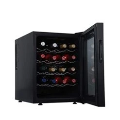 AMAYYAjgbx Beverage Cooler 48L Wine Cabinet Constant Temperature Wine Cabinet Red Wine Refrigerated Display Cabinet Home -Wilton Shop 41iEiKTRY4L