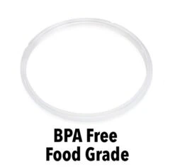 Ressure Cooker Sealing Ring - Silicone (Pack Of 2) - BPA Free, Fits IP-DUO60, IP-LUX60, IP-DUO50, IP-LUX50, Smart-60, IP-CSG60 And IP-CSG50