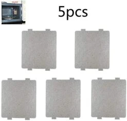 5 PCS Waveguide Cover, Universal Mica Sheet For Microwave Oven, Cut To Size, 108mmX99mm, 5 Pack（See Figure 2 For Specific Dimensions） -Wilton Shop 41ifdxH2pQL