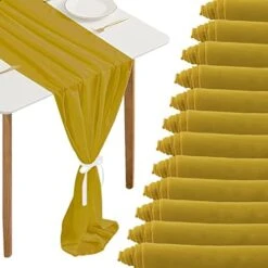 12 Packs Navy Blue 10Ft Chiffon Table Runner 27 X 120 Inches Sheer Chiffon Wedding Table Runner Romantic Boho Rustic Table Runner For Wedding Bridal Baby Shower Birthday Party Table Decoration 27 12 Packs Navy Blue 10Ft Chiffon Table Runner 27 X 120 Inches Sheer Chiffon Wedding Table Runner Romantic Boho Rustic Table Runner For Wedding Bridal Baby Shower Birthday Party Table Decoration -Wilton Shop 41igmZvL5vL. AC