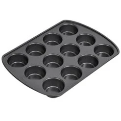 Wilton Perfect Results Premium Non-Stick 9-Inch Fluted Tube Pan & Perfect Results Premium Non-Stick Bakeware Muffin Pan & Cupcake Pan, 12-Cup, Steel 22 Wilton Perfect Results Premium Non-Stick 9-Inch Fluted Tube Pan & Perfect Results Premium Non-Stick Bakeware Muffin Pan & Cupcake Pan, 12-Cup, Steel -Wilton Shop 41j6mzvGPvL