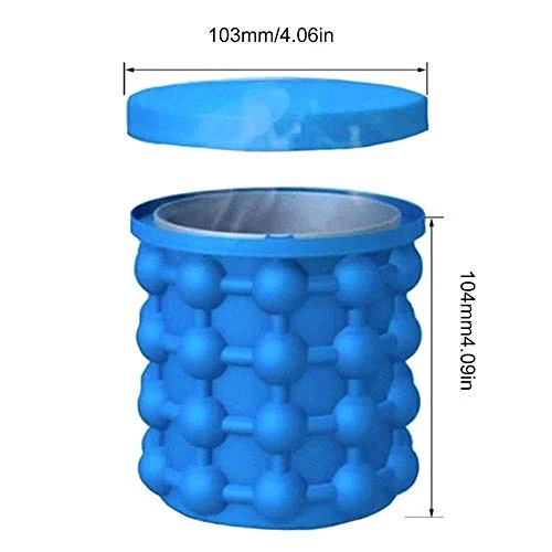 Ice Buckets Silicone Ice Maker Quick Ice Bucket Storage Silicone Bucket Refrigerator Effect Fast Ice Buckets (Color : A01, Size : 104103103mm) 3 Ice Buckets Silicone Ice Maker Quick Ice Bucket Storage Silicone Bucket Refrigerator Effect Fast Ice Buckets (Color : A01, Size : 104103103mm)