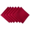 100% Spun Polyester Table Top Collection, Napkins, 18x18, Red, 6 Piece -Wilton Shop 41jGiUJd7gL