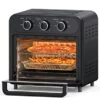 Ir Fryer, Paris Rhône 15QT Toaster Oven Countertop, 450℉ Food Dehydrator, Knob-Controlled Freidora De Aire For Easy, Oil Less And Healthy Meals With Nonstick Dishwasher Safe Basket And Trays (Black) -Wilton Shop 41jP2rp3LUL