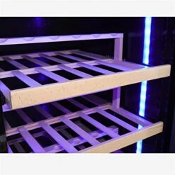 ADOORO Storage Fridge Electric Wine Coolers With Smart Temperature Control System Glass Door Dual Zone Wine Chiller -Wilton Shop 41jPeTo8T4L