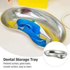Stainless Steel Surgical Tray Box Cosmetic Jewelry Storage Container For Lab Dental Tattoo Piercing Instruments Organizer (22. 5X12. 5X5CM) 11 Stainless Steel Surgical Tray Box Cosmetic Jewelry Storage Container For Lab Dental Tattoo Piercing Instruments Organizer (22. 5X12. 5X5CM) -Wilton Shop 41jR7lJj2wS