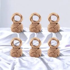 Napkin Rings Set Of 12, Rattan Napkin Holders, Napkin Rings Bulk For Party Decoration, Dinning Table, Everyday, Family Gatherings - A Great Tabletop Décor - Natural -Wilton Shop 41ja0sxLGdL. AC