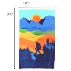 Bigfoot Sunset Dish Towels And Potholder Set, Funny Kitchen Decor And Accessories, Camping RV Accessories For Inside, Sasquatch Gifts, 3 Piece Set 9 Bigfoot Sunset Dish Towels And Potholder Set, Funny Kitchen Decor And Accessories, Camping RV Accessories For Inside, Sasquatch Gifts, 3 Piece Set -Wilton Shop 41jdBq0mK0L