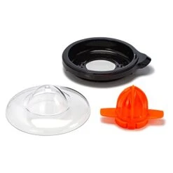 BPA-Free Electric Citrus Juicer Extractor, Compact Volume Pulp Control, Oranges, Lemons, Limes, Grapefruits With Easy Pour Spout, 40oz, Includes Two Juicing Cones, Black 12 BPA-Free Electric Citrus Juicer Extractor, Compact Volume Pulp Control, Oranges, Lemons, Limes, Grapefruits With Easy Pour Spout, 40oz, Includes Two Juicing Cones, Black -Wilton Shop 41jsn8Az9nL