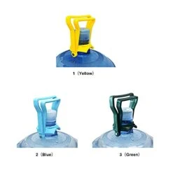 2pcs Drinking Water Bottle Handle, 5 Gallon Water Bottle Handle, Bottle Carrier Lifter, 5 Gallon Ergonomic Accessories Tool Bottled Water Handle Energy Saving Home(Green) -Wilton Shop 41jtlhLsHvS