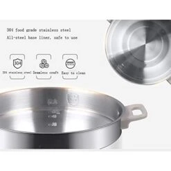 HYDZQ Home Electric Food Steamer Multifunctional Timing Steamer Power-of 3-Layer Large Capacity Seafood Steamer Cooker -Wilton Shop 41jvuw1QxjL