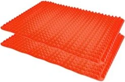 Lthy Homewares Raised Silicone Baking Sheet Non-Stick Cooking Mat Oven Tray Liner, Red Set Of 3 -Wilton Shop 41k2hbjKAIL. AC