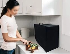 Heat-Resistant Waterproof Dust-Proof Nylon Fabric Dust Cover Case Protection For Ninja SP101/Ninja SP201/Ninja SP301/Ninja SP351 Dual Heat Air Fry -Wilton Shop 41k9erXJuGL