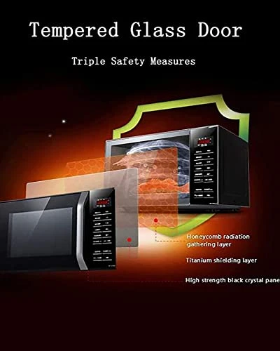 DUNOG Multifunction 800W Digital Microwave Oven 23L Fast Cooking Electric Cooker With 5 Power Levels Automatic Defrost,Child Safety Lock,Easy Clean 6 DUNOG Multifunction 800W Digital Microwave Oven 23L Fast Cooking Electric Cooker With 5 Power Levels Automatic Defrost,Child Safety Lock,Easy Clean - Image 4