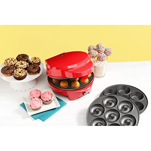 Cake Pop Maker Multi-treat Baking Machine, Red 6 Cake Pop Maker Multi-treat Baking Machine, Red - Image 4