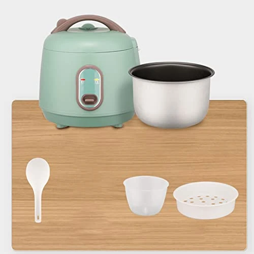 2L Mini Rice Cooker, Multifunctional Portable Nonstick Electric Rice Cooker, Fully Automatic With Removable For 1 To 2 Person To Cook Rice (Green) 6 2L Mini Rice Cooker, Multifunctional Portable Nonstick Electric Rice Cooker, Fully Automatic With Removable For 1 To 2 Person To Cook Rice (Green) - Image 4