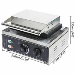 Donuts Maker Machine, Commercial Nonstick Waffle Doughnut Baker Machine 6pcs 7.5cm Ring Mini Donut Maker Machine Electric Doughnut Maker For Home, Party And Cafe -Wilton Shop 41kd9P98QhS