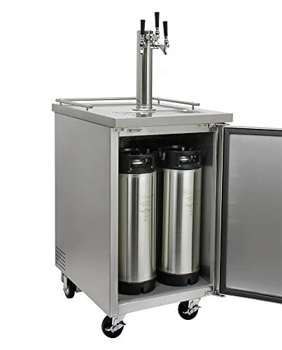 Kegco Kegerator, Triple Tap, Stainless Steel 5 Kegco Kegerator, Triple Tap, Stainless Steel - Image 3