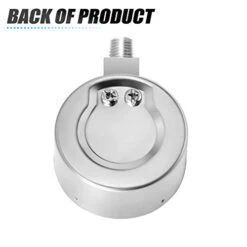 Tainless Steel Pressure Cooker Gauge,0-20Psi 2" DIAL FACE 3/8" UNC Steam Pressure Gauge，Pressure Tank Table (Includes Washer, Washer And Nut) Lower Mount -Wilton Shop 41kvWyZ61ZL