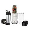 NutriBullet PRIME 12-Piece High-Speed Blender/Mixer System Include Stainless Steel Cup, Silver (Renewed)