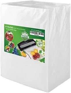 200 Quart 8X12 Vacuum Food Sealer Bags With BPA Free And Heavy Duty,Commercial Grade Vacuum Sealer Freezer Bags Compatible With Any Type Vacuum Sealer Machine -Wilton Shop 41kybneVJ L. AC