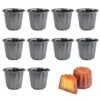 10 PCS Mini Cupcake Moulds Bear Round Cake Tin Carbon Steel Non-Stick Cake Mould Muffin Chocolate Moulds Kitchen Baking Supplies For French Pastry Custard Cookie -Wilton Shop 41l1nC5I0XL