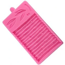 3D Bamboo Silicone Cake Border Fondant Molds