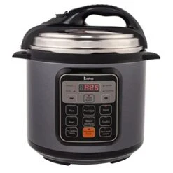 6-quart Electric Pressure Cooker Multi-Purpose, 13-in-1 Electric Pressure Cooker, Slow Cooker, Rice Cooker, Steamer, Saute, Yogurt Maker, Warmer & Sterilizer, Stainless Steel
