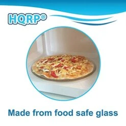 HQRP 15 3/4" Glass Turntable Tray Compatible With Kitchen Aid 8205676 W10818723 4375405 KBHC109JBL0 KBHC179JBL0 KBMC140HBL0 KBMC147HBL0 KEHC309JBL0 Microwave Oven Cooking Plate 15.75-inch 400mm -Wilton Shop 41lLBCK27JL