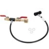 Zerodis CO2 Cylinder Refill Adapter With Hose For Filling Stainless Steel Refill Station Connector Kit For Filling Soda Maker Tank Beer Brewing Accessories(36inch)