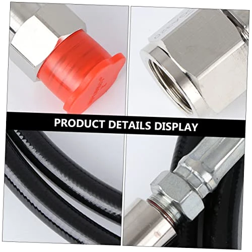 VILLCASE Connector Accessories Tank Stainless Joint Maker Cga Hose Direct Compatible With Black Connection Black Home Pipe Tool For Connecting Adapter Convenient Steel Soda Using 6 VILLCASE Connector Accessories Tank Stainless Joint Maker Cga Hose Direct Compatible With Black Connection Black Home Pipe Tool For Connecting Adapter Convenient Steel Soda Using - Image 4