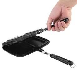 Sandwich Maker, Non Stick Cast Aluminium Material For Breakfast Sandwichs Toast Bread Waffle -Wilton Shop 41lrqP9iPRL