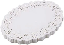 9X6.5 Inch Rectangle White Paper Doilies For Birthday Party Wedding Tableware Decoration,Pack Of 200 -Wilton Shop 41luZYjcHTL. AC