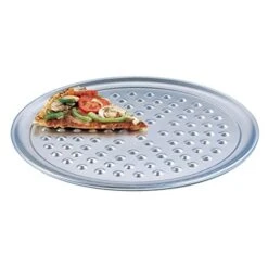 Talcraft Wide Rim Aluminum 16" Pizza Pan W/ Nibs