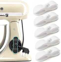 IFLYTEL Upgraded Cord Organizer For Appliances, 5 PCS Soft Silicone Material Cord Wrapper Holder For Most Kitchen Appliances Stick On Toaster, Air Fryer, Coffee Maker, Pressure Cooker -Wilton Shop 41mCK5C4fdL. AC
