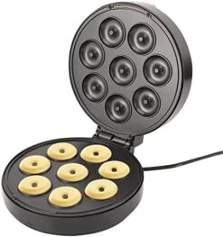 Mini Donut Maker | Non-Stick 8-hole Mini Donut Maker Machine | 1400W Donas Maker Rapid Uniform Heating For DIY Delicious Mini Doughnuts, Brownies, Cakes, Muffins -Wilton Shop 41mIfHfpQvL. AC