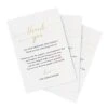 Thank You Place Setting, Gold Foil, Table Place Cards For Weddings, Receptions, Rehearsals, Dinner Parties, Events And Celebrations, 4"x6" (50 Cards) -Wilton Shop 41mJpIlPTKL