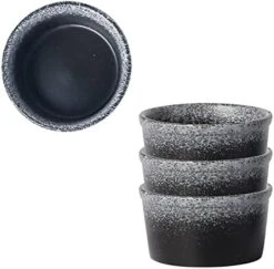 Qeeadeea Ramekins 4 Oz Oven Safe, Creme Brulee Ramekins, Souffle Cups, Souffle Dishes For Oven-black And Gray-Set Of 8 23 Qeeadeea Ramekins 4 Oz Oven Safe, Creme Brulee Ramekins, Souffle Cups, Souffle Dishes For Oven-black And Gray-Set Of 8 -Wilton Shop 41mK0SXs5tL. AC