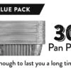 8x8 Aluminum Pans (30 Pack) - Disposable 8 Inch Square Foil Baking Pans. Durable Standard-Size Tins For Cakes, Brownies And Casseroles