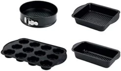 Prestige - Aerolift - Large Oven Tray - Non Stick - Cushion Base - Fridge Freezer And Dishwasher Safe - Carbon Steel - 44.5 X 29 X 5 Cm/10 X 14 Inch -Wilton Shop 41mMQxeZsxL. AC